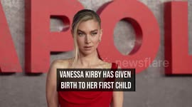 Vanessa Kirby welcomes first child