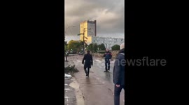 France: Rare Tornado Causes Damage In Ermont