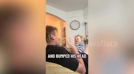 Dad teaches infant son BSL through nursery rhymes