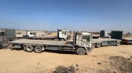 Humanitarian aid trucks enter Gaza through Kissufim and Kerem Shalom crossings