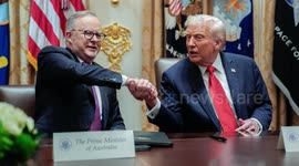 UNCAPTIONED: US and Australia Strike $8.5 Billion Deal to Counter China's Grip on Rare Earths