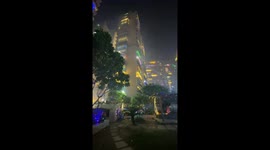 Diwali Fireworks Choke Delhi: 36 of 38 Stations in ‘Red Zone’, Air Quality Turns ‘Severe’ in Several Areas