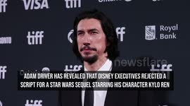Adam Driver reveals Disney rejected Star Wars sequel starring Kylo Ren