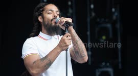 UNCAPTIONED: Bob Vylan 'not regretful' about controversial Glastonbury chant