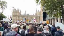 Thousands march in London to oppose digital ID system, UK