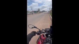 Caught in Acre: Motorcyclist Fined for Phone Attached to Helmet