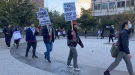 Protest held in Boston for Turkish student detained for writing op-ed