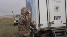 Volunteers recover fallen soldiers’ bodies from front lines in eastern Ukraine