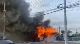 Gas explosion in market injures one person in Thailand