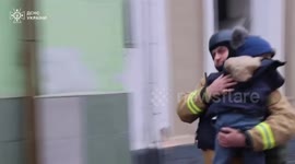 Ukraine: 1 dead as kindergarten damaged in Russian attack on Kharkiv