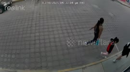 Dropped Ball Wrecks Motorcyclist