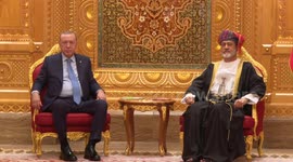 Oman: Turkish President Erdogan meets Omani sultan in Muscat
