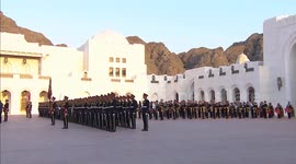Oman: Erdogan welcomed with official ceremony by Sultan Haitham in Oman (2)