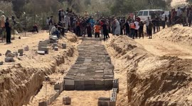 Funeral held in Gaza for 54 prisoners returned by Israel under ceasefire deal