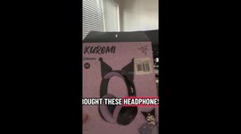 Cat hisses in horror at owner’s Kuromi headset in viral 1.7 million view TikTok
