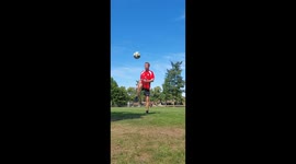 Fake Volley Back Spin Heel Kick