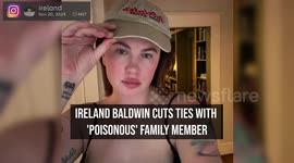 IN CASE YOU MISSED IT: Ireland Baldwin cuts ties with 'poisonous' family member