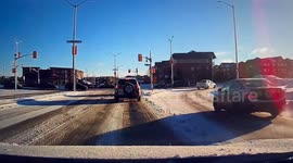 Brutal Multi Car Collision