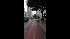 Unusual Scene in Downtown São Paulo (Brazil)