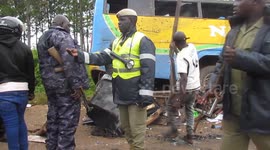 Uganda road crash involving several vehicles kills 46