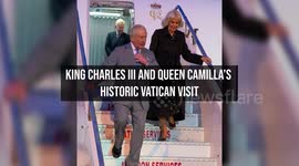 King Charles III and Queen Camilla's Historic Vatican Visit