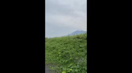 Japan: Mount Fuji Gets First Snowcap of Season