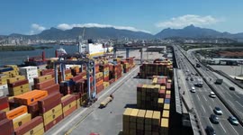 Brazil: Containers pile up at Rio de Janeiro port as tariff deal between Brazil, US causes export rush