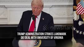 Trump Administration Strikes Landmark DEI Deal with University of Virginia