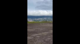 Private plane crashes during takeoff in Venezuela
