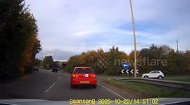 DASHCAM - Learner driver nearly hit by lorry!