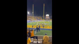 Cal vs Duke Field Goal Ball Stolen