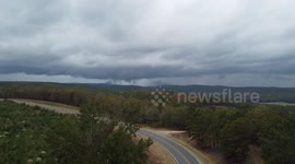 Bismarck,Arkansas tornado warned storm
