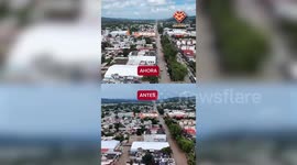 BEFORE AND AFTER - Mexico’s Poza Rica rebuilds after deadly floods