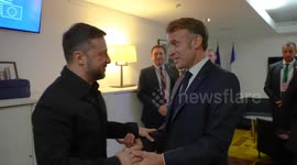 Ukrainian president met with EU leaders in Brussels