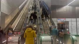 Passengers evacuated from metro station in London amid fire warning