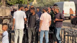 Aid distribution for displaced Palestinians restarts after two-year-conflict in Gaza