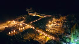 Preparations underway for nighttime visits at ancient city of Sagalassos