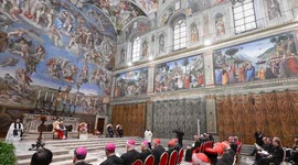 UNCAPTIONED: King Charles III and Pope Leo XIV Pray Together in Historic First
