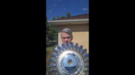 World Record Holder Swallows Antique Model-T Truck Axle
