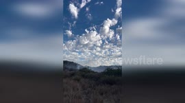 US: Brush Fire Knocked Down After Fierce Air And Ground Response