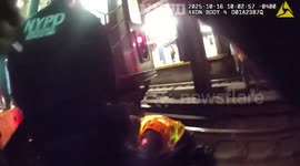 US: NYPD Rescues Dog Trapped Under Subway Train In Manhattan