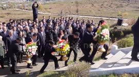 North Korea: Launching ceremony for renovating cemetery of Chinese People's Volunteers martyrs held in DPRK