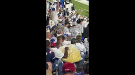 Bills Fan Munches On Massive Popcorn Bag