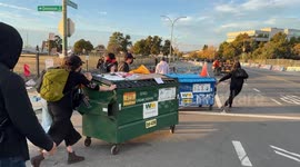 Protesters block Coast Guard Island entrance in California amid border patrol deployment