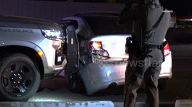US, Phoenix: Phoenix DPS Performs PIT On Pursuit Suspect