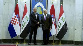 Iraqi, Croatian foreign ministers hold joint press conference in Baghdad