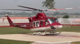 Aerial Spectacle: Yogi Adityanath's Diwali Visit to Ayodhya by Helicopter