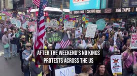 NEWS OF THE WEEK: Robert De Niro urges Americans to keep protesting against Trump