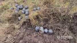 Ukraine: Police destroy unexploded missiles after Russian airstrike on Vinnytsia