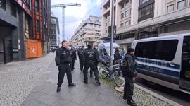 Demonstrators rally for Palestine in Berlin amid police detentions